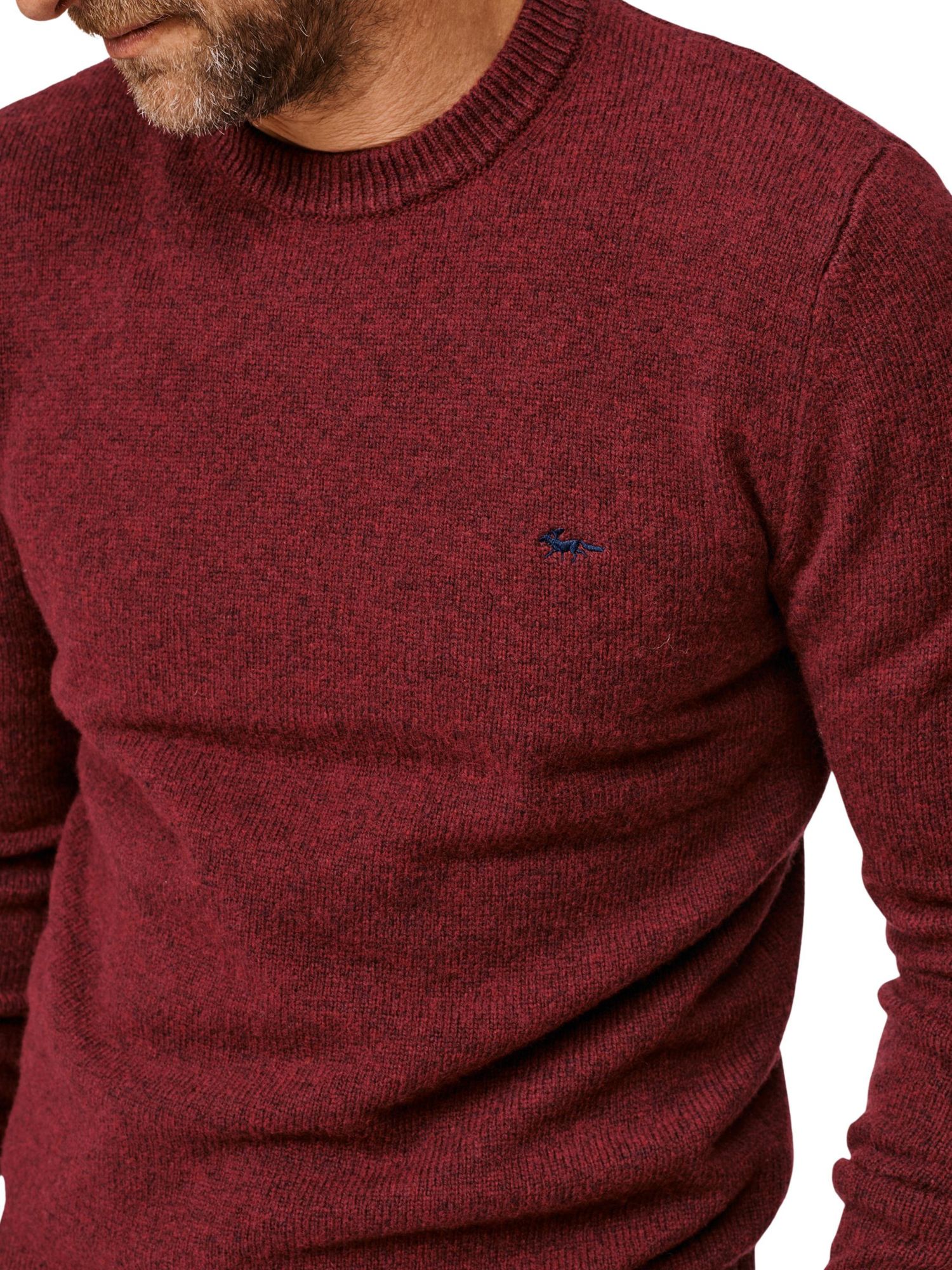 Men's Phillips Lambswool Crew Neck Sweater