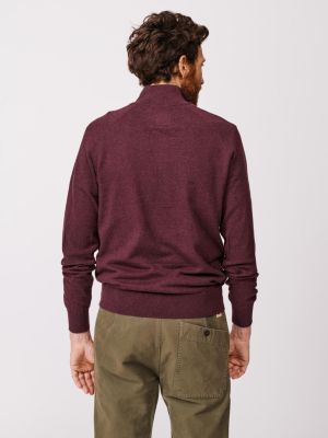 Men's Bonby Zip Neck Sweater