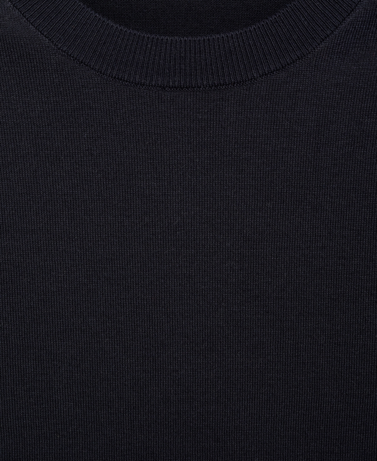Mango Men's Cotton Fine-Knit T-Shirt