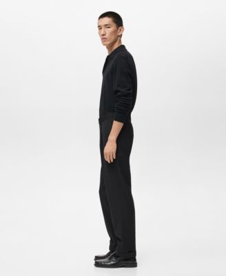 Men's Regular-Fit Pleated Pants