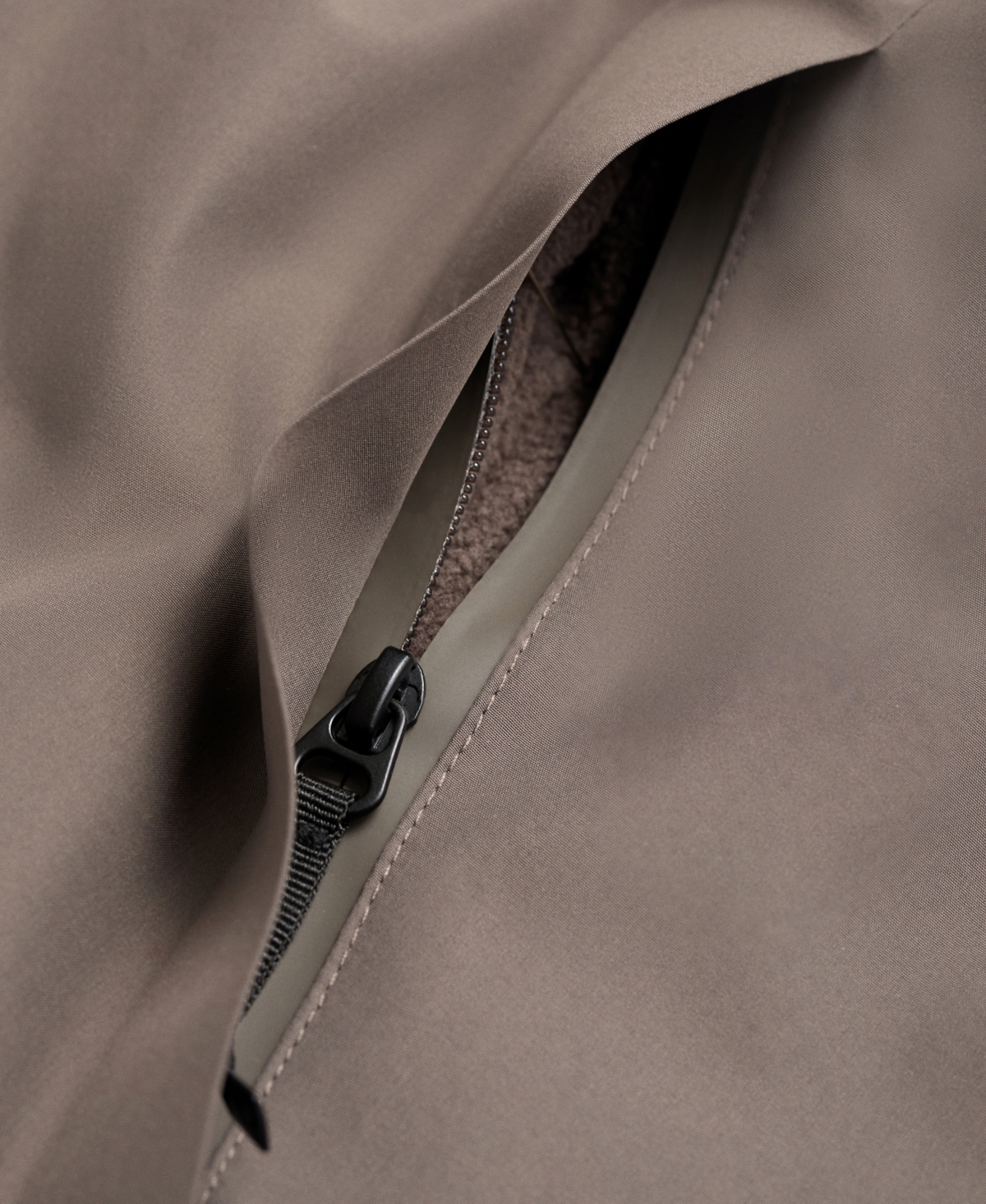 Mango Men's Water-Repellent Thermolite Hooded Jacket