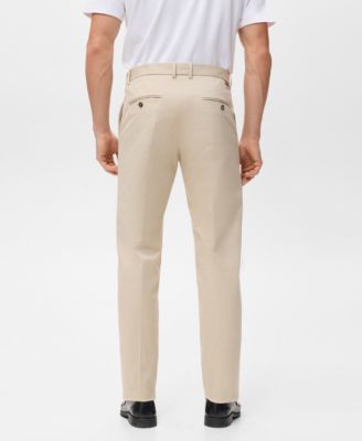 Men's Regular-Fit Cotton Pants