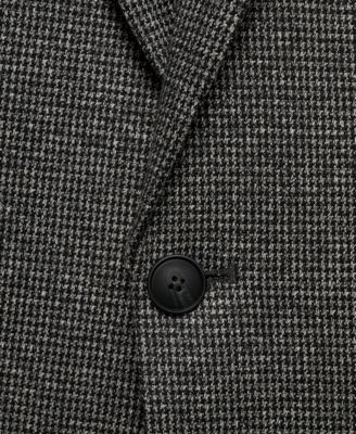 Men's Slim Fit Microstructure Blazer