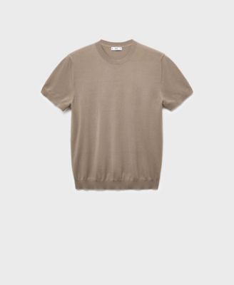 Men's Cotton Fine-Knit T-Shirt