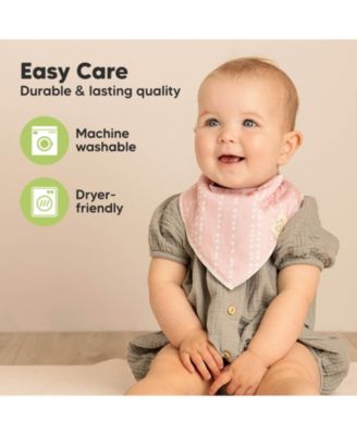 8pk Baby Bandana Bibs, Baby Drool Bibs for Baby Girl, Boy, Baby Bibs for Infant, Newborn