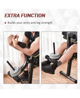 Multi-Functional Sit-Up Dumbbell Bench Adjustable Seat and Back Angle