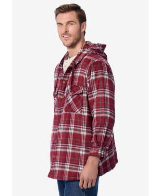 Big & Tall Brawny Snap Shirt Jacket