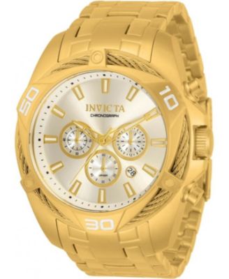 Men's 34123 Bolt Quartz Chronograph Gold Dial Watch