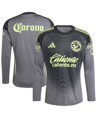 adidas - Men's Gray Club America 2025/26 Long Sleeve Goalkeeper Jersey
