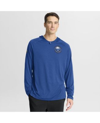 Fanatics - Men's Royal Buffalo Sabres Authentic Pro Rink Raglan Hoodie
