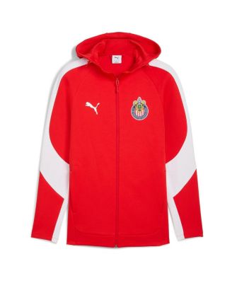 Men's Red Chivas Evostripe Full-Zip Hoodie