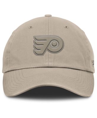 Men's Tan Philadelphia Flyers Authentic Pro Road Adjustable Hat
