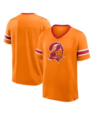 Fanatics - Men's Orange Tampa Bay Buccaneers Hometown Premium Hashmark V-Neck T-Shirt