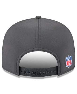 Men's Charcoal Arizona Cardinals 2025 Sideline Cold Weather Split Panel 9FIFTY Snapback Hat