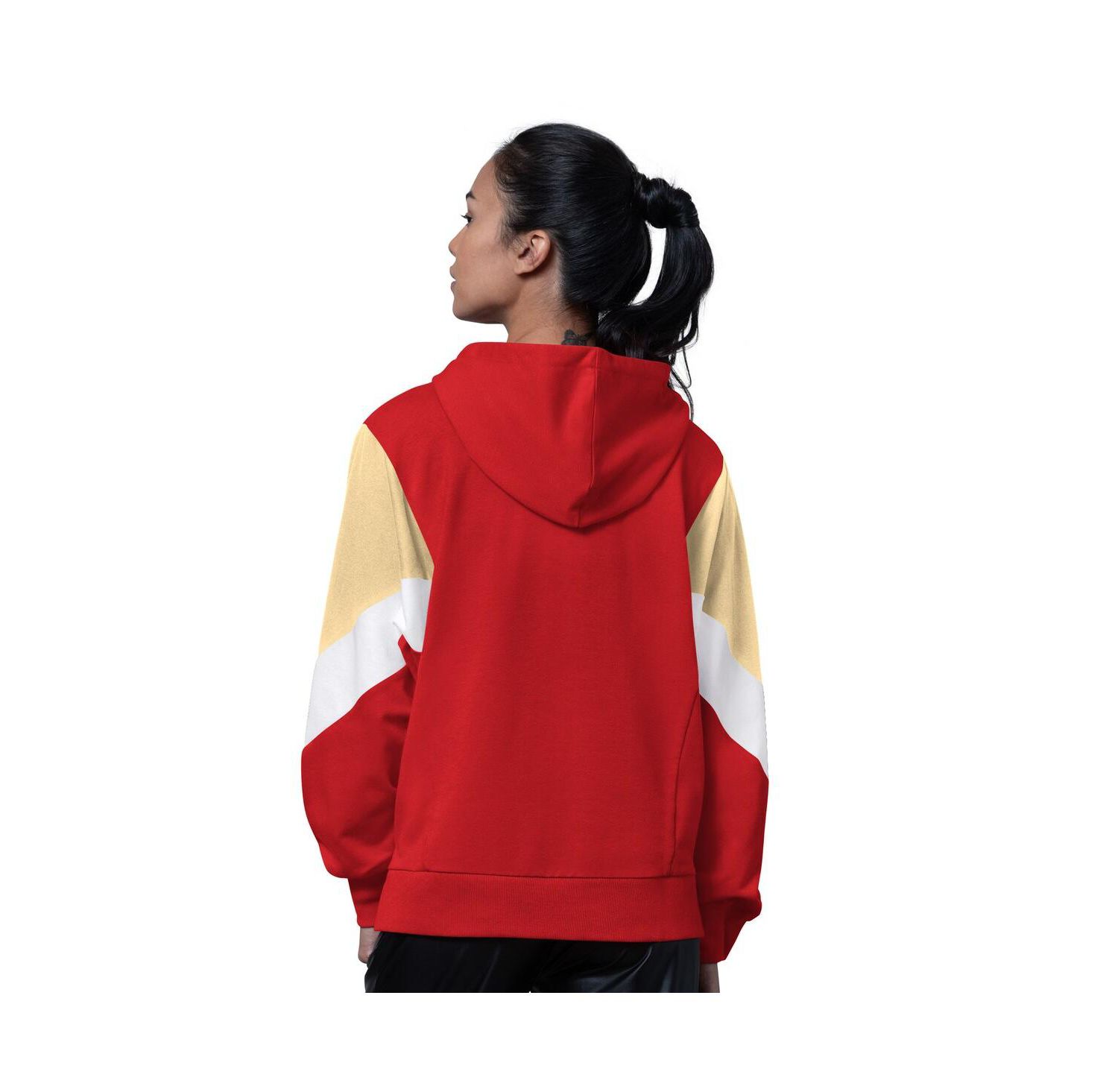 Women's Scarlet San Francisco 49ers Scrimmage Hoodie