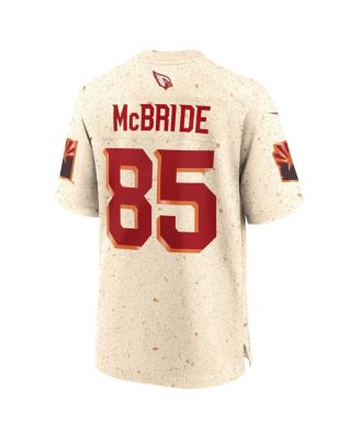Men's Trey McBride Natural Arizona Cardinals 2025 Rivalries Collection Game Jersey