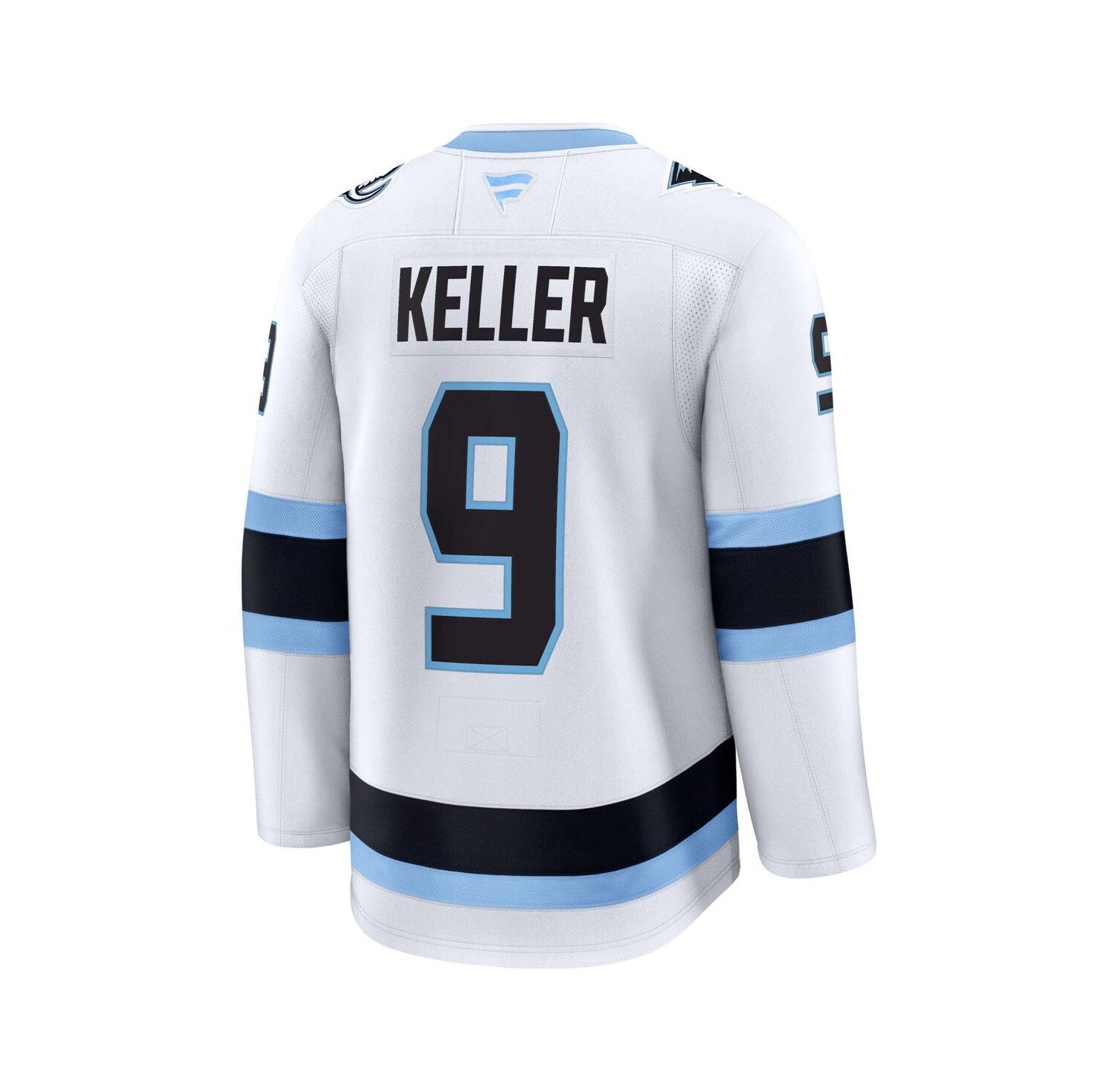 Men's Clayton Keller White Utah Mammoth Away Premium Player Jersey