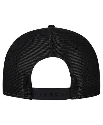 Men's Cream/Black New Orleans Saints Cutout A-Frame 9FIFTY Snapback Hat