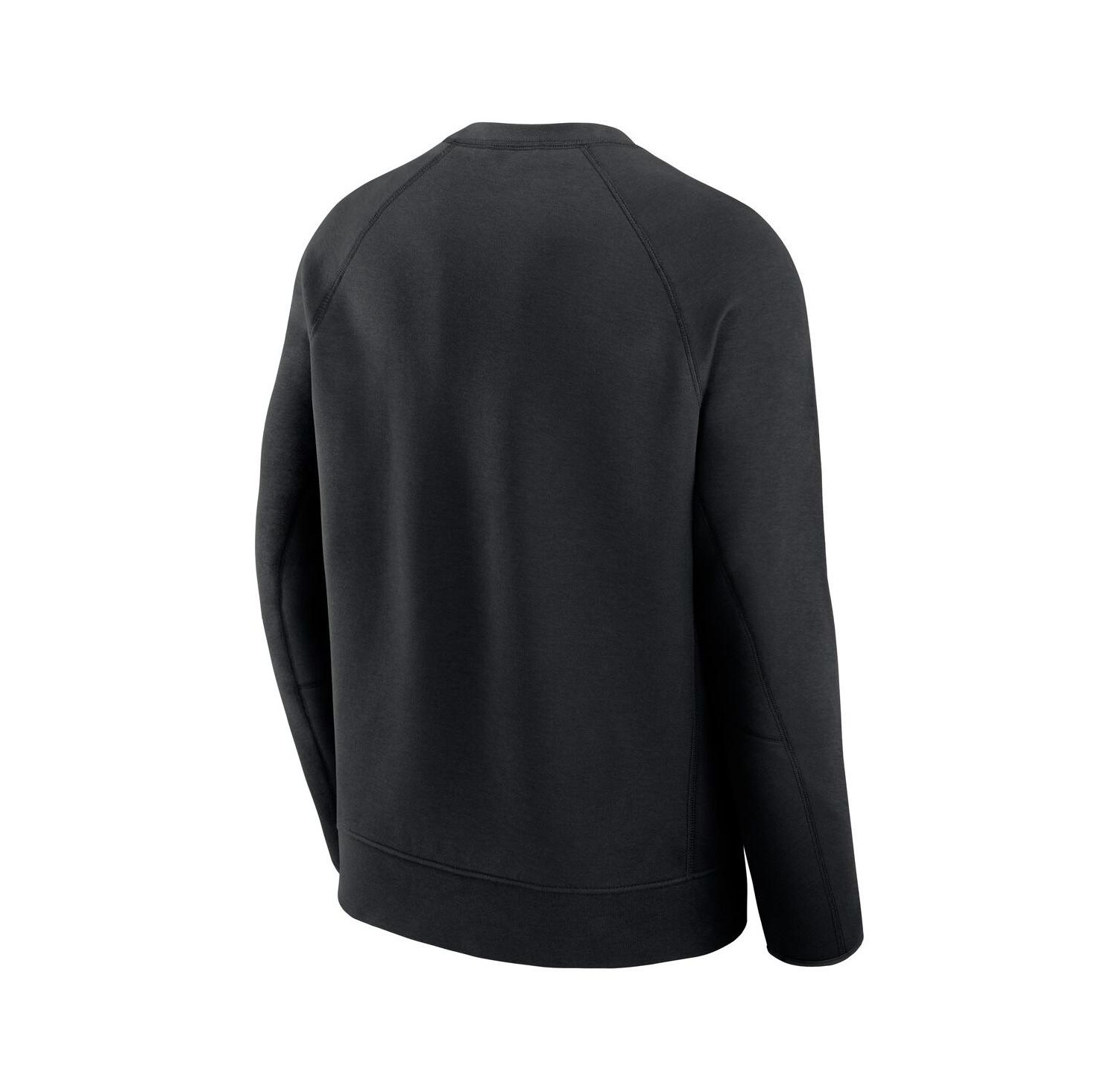 Men's Black Philadelphia Eagles Tech Fleece Raglan Sweatshirt