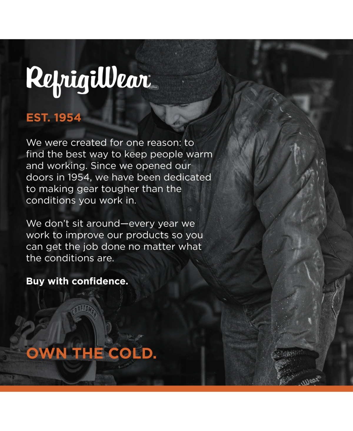 RefrigiWear Men's ChillBreaker Lightweight Warm Insulated Water Resistant Jacket