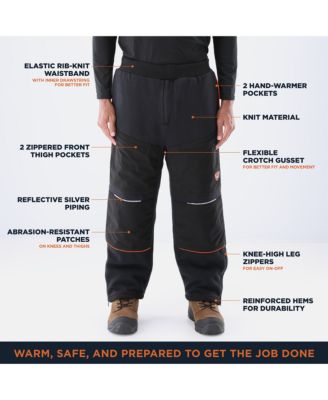 Men's PolarForce Insulated Sweatpants - Lightweight, Moisture-Wicking, Durable Cold Weather Performance Workwear