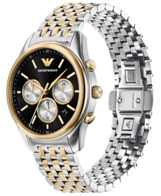 Men's Chronograph Two-Tone Stainless Steel Watch, 41mm
