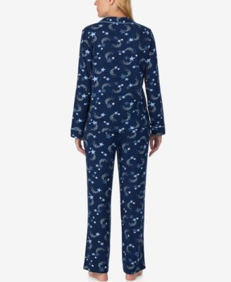 Women's 2-Piece Sleepwear Long-Sleeve Top and Pajama Pants Set