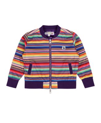 Girls Reversible Zip up Lightweight Bomber Jacket