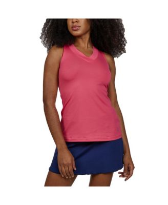 Women's UV Colors Racerback Tennis Tank Top