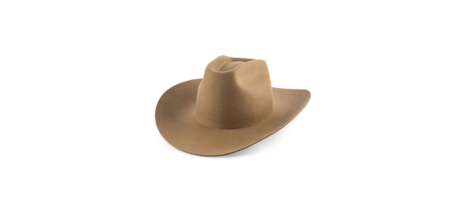 Lane Brick Top Western Hat