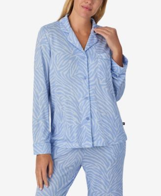 Women's 2-Piece Sleepwear Long-Sleeve Top and Pajama Pants Set