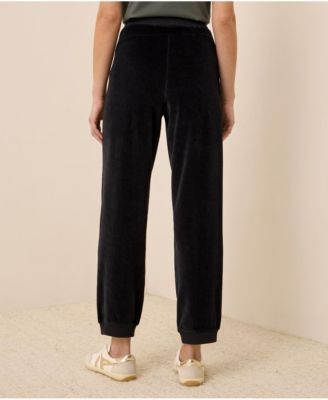 Women's Organic Cotton Velour Relaxed Jogger