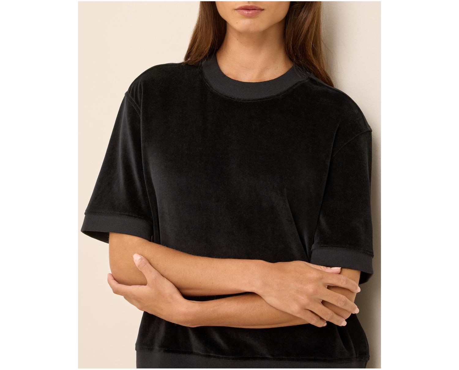 Women's Organic Cotton Velour T-Shirt