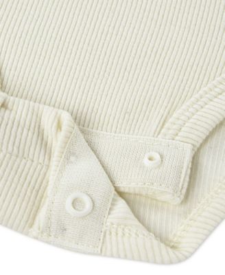 Baby Girls' Long-Sleeve Bodysuit, Pants and Socks, 3-Piece Set