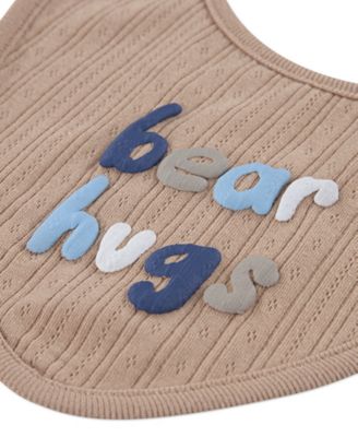 Baby Boys' Long-Sleeve Bodysuit, Pants and Bib, 3-Piece Set