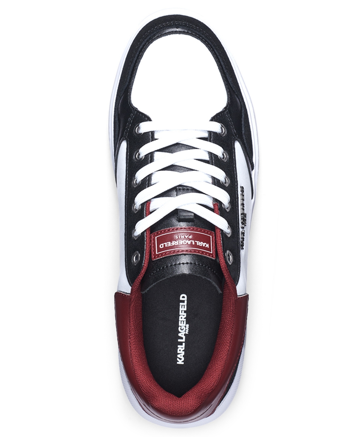 Karl Lagerfeld Men's Multi-color Side Logo Bit Sneakers In Multi