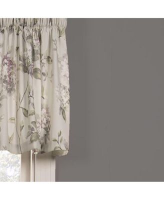 Abigail High Quality Water Proof Room Darkening Blackout Tailored Window Valance - 80 x 15, Purple