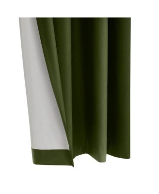 Alpine Blackout Premium Stylish and Functional Grommet Curtain Panel 52" x 95" Olive