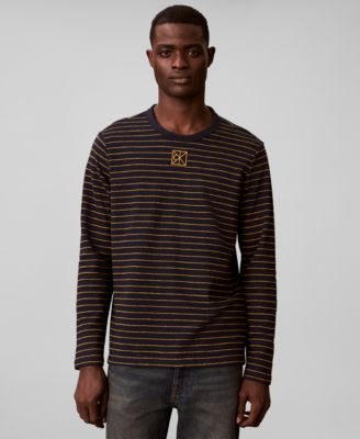 Men's Striped Long-Sleeve T-Shirt