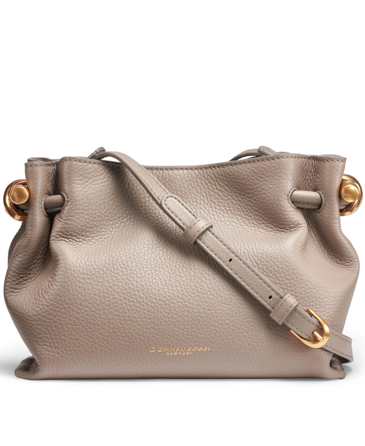 Donna Karan Cashmere Crossbody Bag In Gray