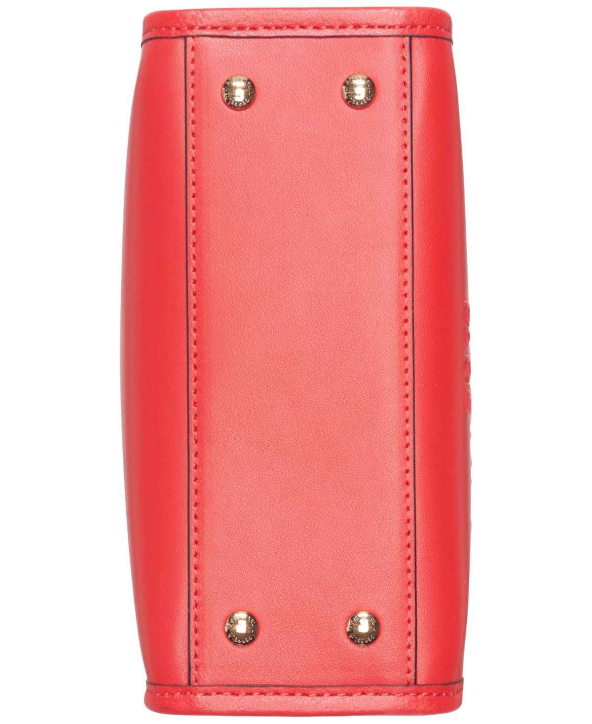 Karl Lagerfeld Savoie Leather Crossbody In Red