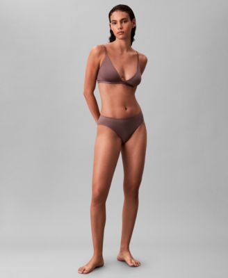 Women's Form To Body Lightly Lined Triangle Bralette QF6758