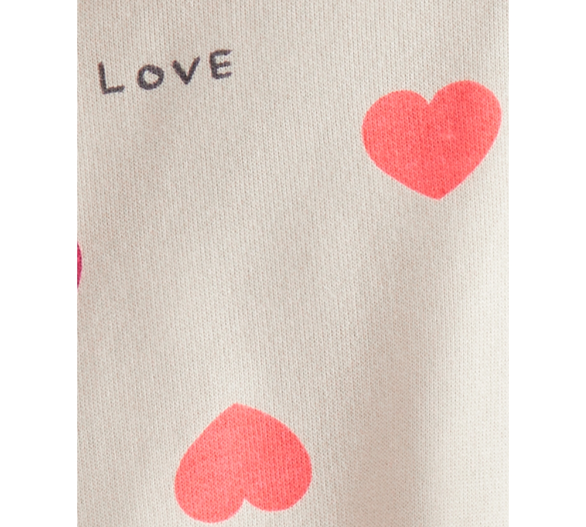 Carter's Baby Girls 3-Piece Heart Print Jacket, Bodysuit and Pants Set