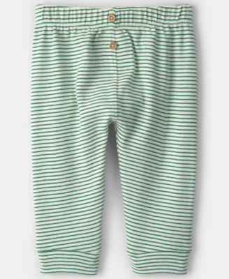 Baby Girls' or Baby Boys' Shenanigans Striped Bodysuit and Pants, 2-Piece Set