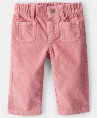 Baby Girls' Floral Long-Sleeve Sweater and Pants, 2-Piece Set