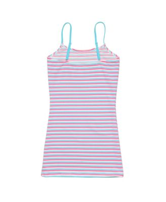 Big Girls 4-16 Sorbet Stripe Teen Cami Dress