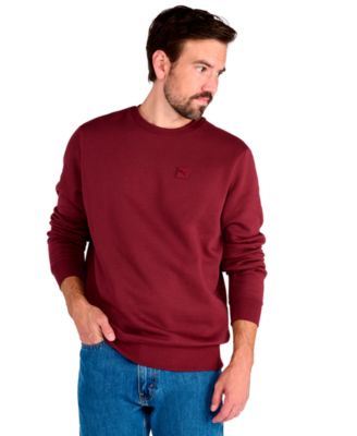 Men's Silicone Badge Crewneck Sweatshirt