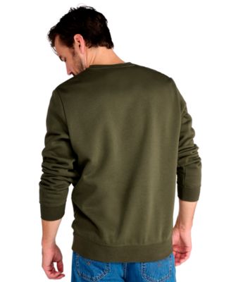 Men's Silicone Badge Crewneck Sweatshirt