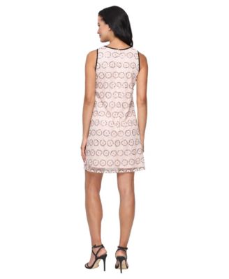 Women's Sleeveless Embroidered Short Dress