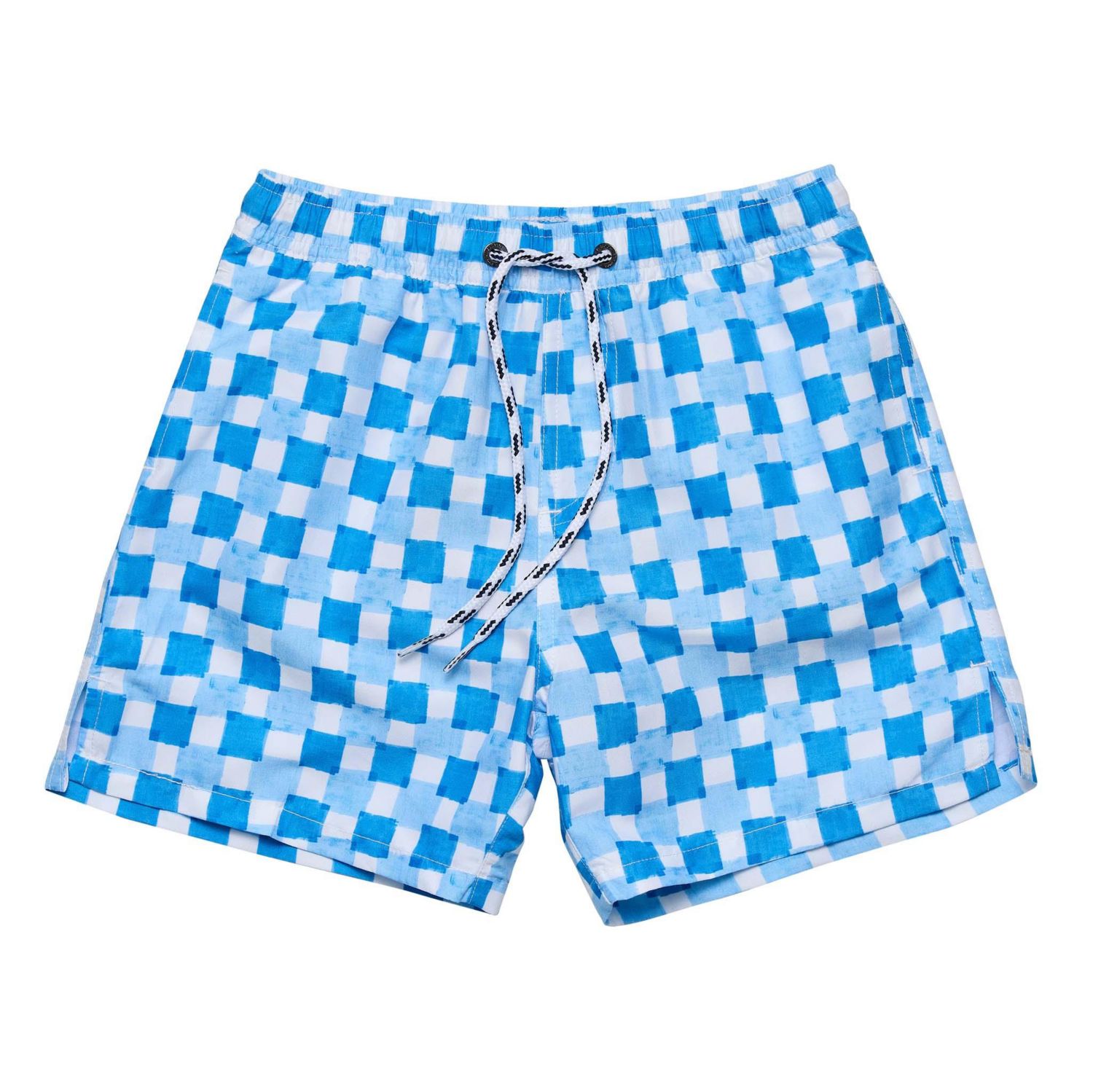 Little Boys 4-20 Ocean Grid Swim Short